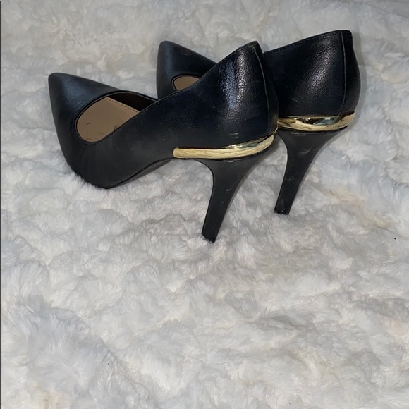 ZARA black leather heels - Picture 3 of 3
